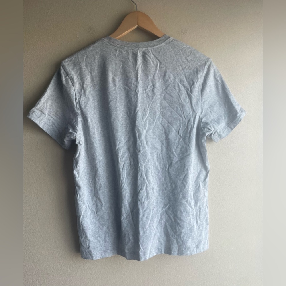 New J.Crew Men Slim Washed Gray TShirt Size Medium - Picture 3 of 7